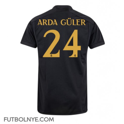 Camiseta Real Madrid Arda Guler #24 Tercera Equipación 2023-24 manga corta